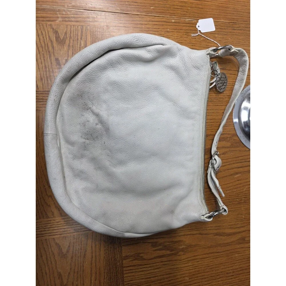 Coach Shoulder Bag Ali Leather Hobo 13655 Soft Ivory Winter White *FAIR*